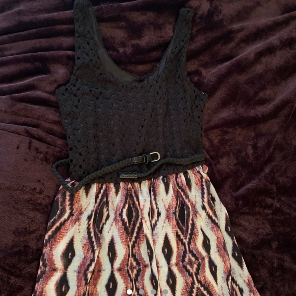 multicolor maxi dress